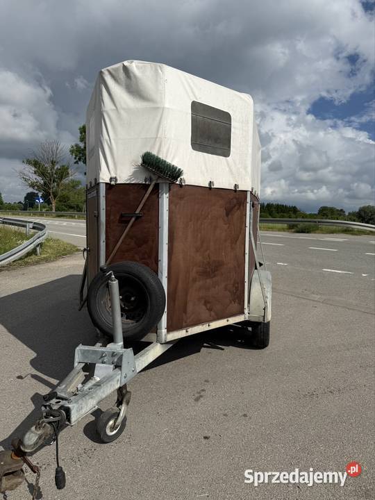 Boeckmann do koni przyczepa 1200 DMC Solnica