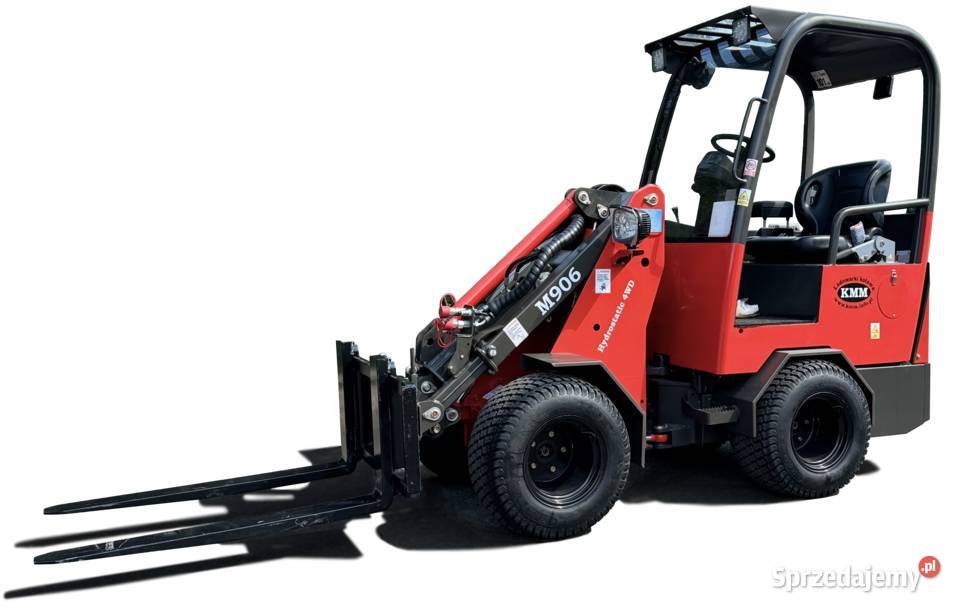 Nowa ładowarka teleskopowa KMM M906 4x4 YANMAR nieuszkodzony Pisz