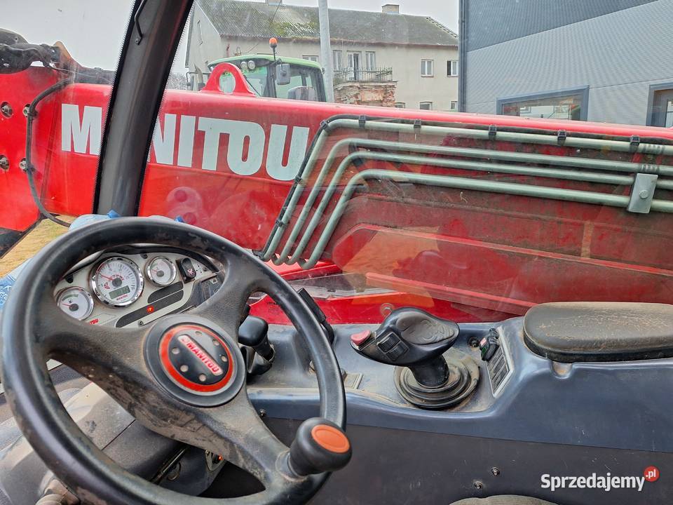 Ładowarka teleskopowa Manitou 634120 Lsu Stan Łomża sprzedam