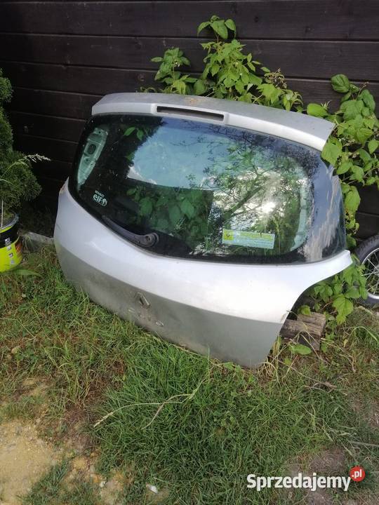 Renault Clio klapa tyl szyba 2007