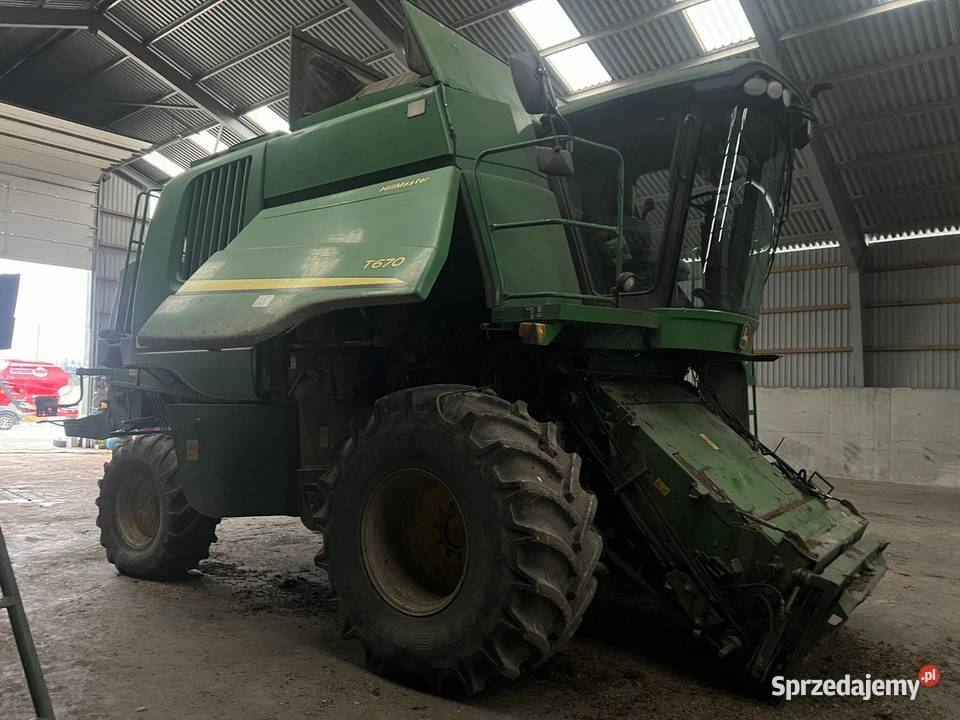 John Deere T670 T 670 HillMaster 2008 75m koła nieuszkodzony