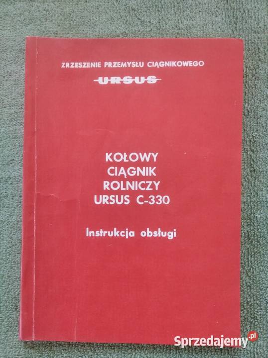Instrukcja obsługi ciągnika rolniczego Ursus Lublin