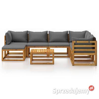 vidaXL 8cz zestaw wypoczynkowy do ogrodu Zestawy mebli ogrodowych Warszawa