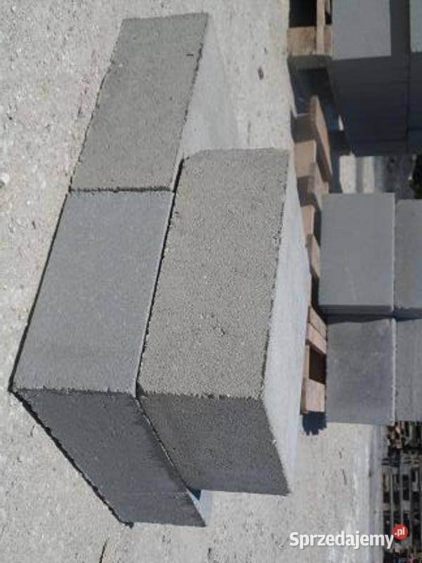 bloczki betonowe fundamentowe 38 x 24 x 12 B20 mazowieckie Wierzbica