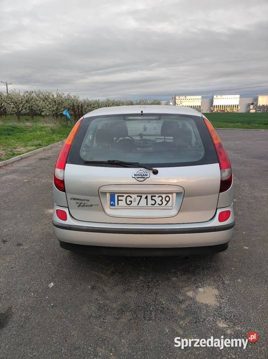 Nissan Almera Tino 18 benzyna gaz lpg manualna Barlinek