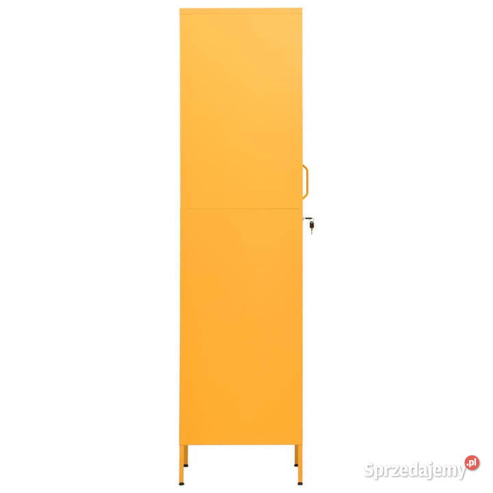 Szafa zamykana na klucz musztardowa 35x46x180 Warszawa sprzedam