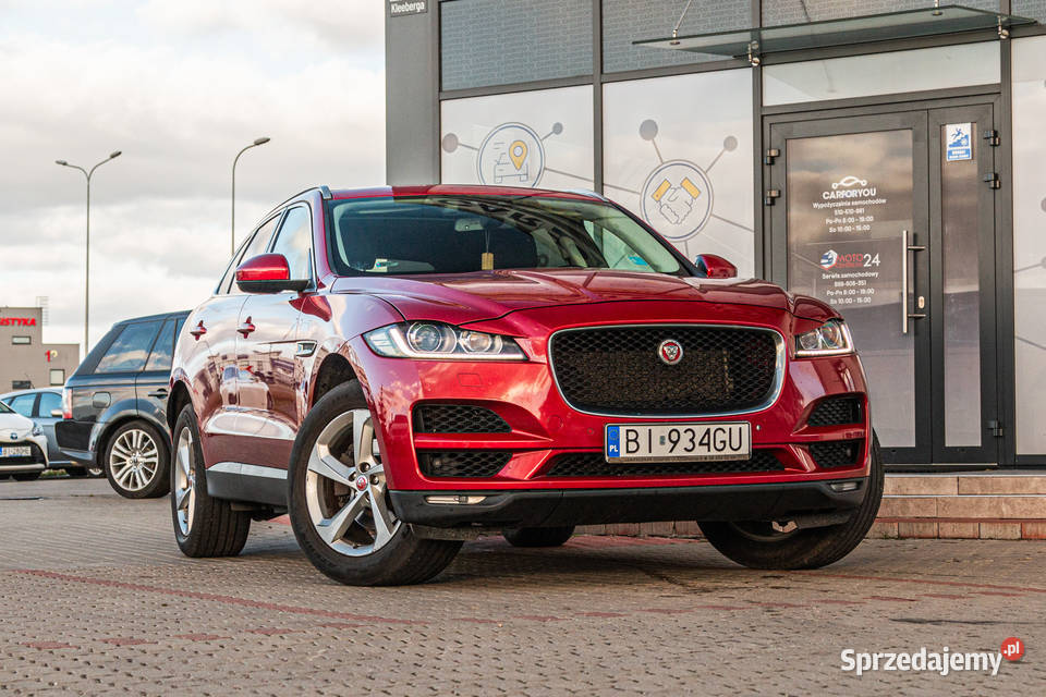 Jaguar FPace 20 benzyna na prywatne raty bez BIK Rok produkcji 2018 F-Pace mazowieckie Warszawa