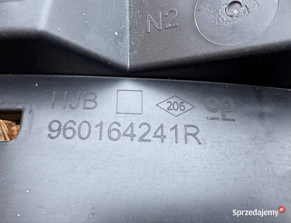 Ślizg stelaż mocowanie zderzaka przód prawy osobowe Sieraków