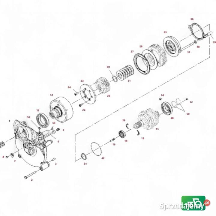 Kosz sprzęgła WOM 934152220140 FENDT 824 VARIO Wilkowo