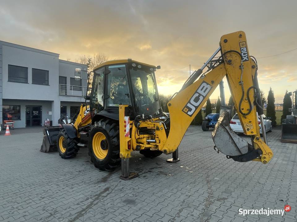 Koparko Ładowarka JCB 3CX 2018 wajchy cat terex Ślesin sprzedam
