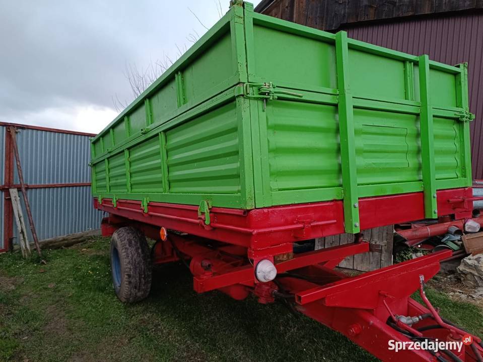 Przyczepa z kiprem na 3 strony Rolnictwo Baćkowice