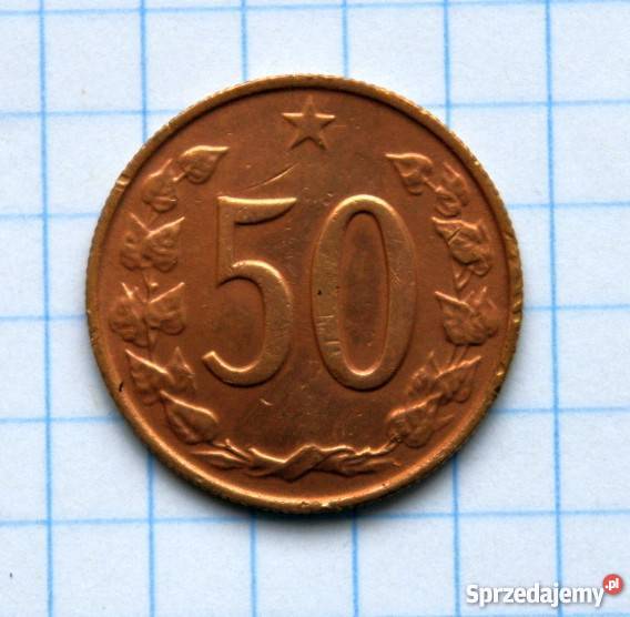 50 HALERZY 1964 CZECHOSŁOWACJA