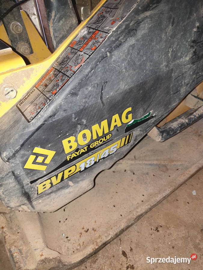 Zagęszczarka Bomag BVP 1845 Pozostałe Tarnów