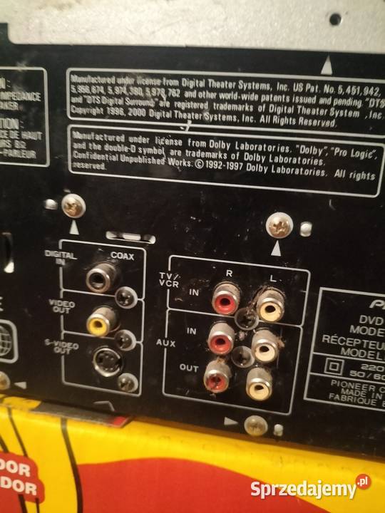 Pioneer radio CD wzmacniacz xvhtd1 Wzmacniacze i pokrewne Seroczyn