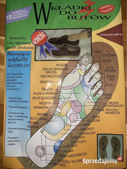 Wkładki do butów magnes nowość podkarpackie Nisko sprzedam