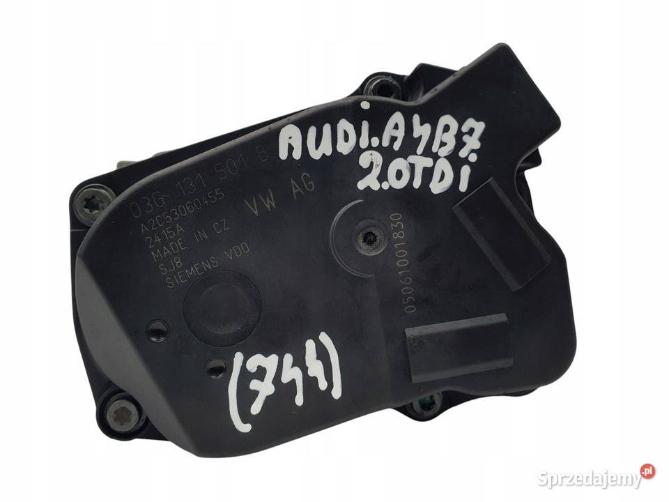 ZAWÓR EGR Audi A4 B7 A6 C6 20 TDI 03G131501B Chełm