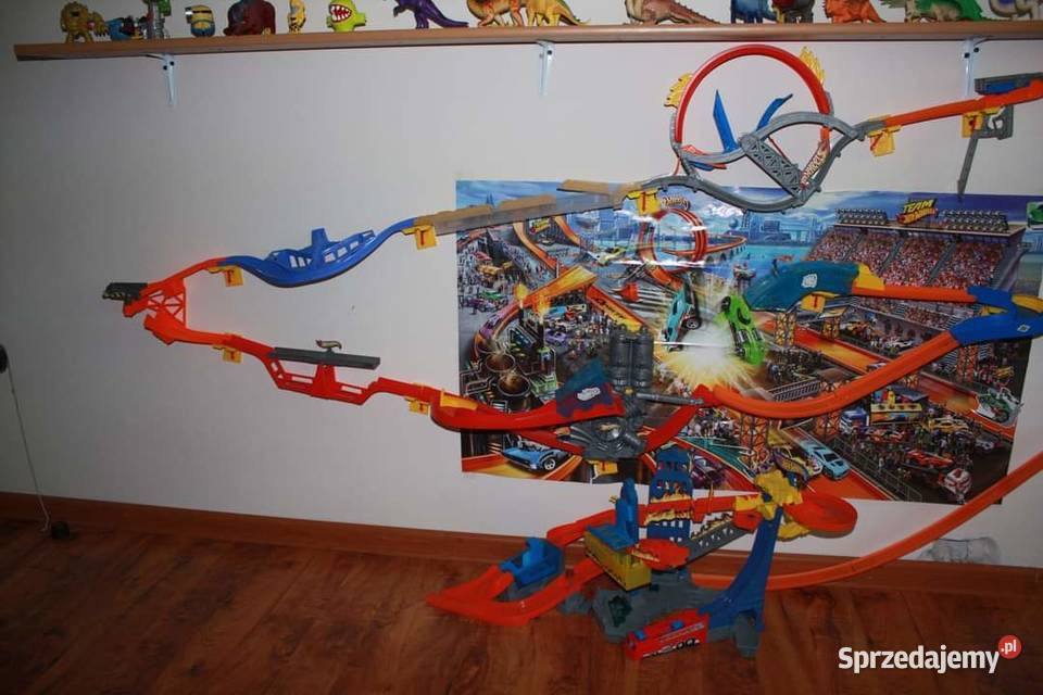 Wielki Zestaw HOT WHEELS ŚCIANOWCE plus Krosno Odrzańskie