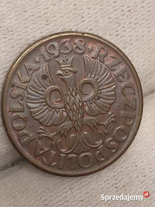 2 RP 1 grosz 1938 Małkinia Górna