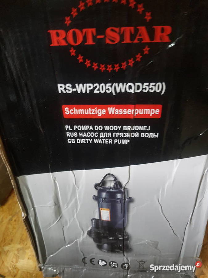 Pompa Do Wody Szamba 3550 Watt Rozdrabniacz Elektryczne wielkopolskie Głogowa