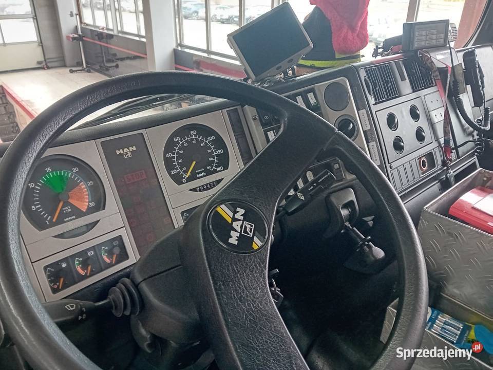 MAN F2000 GBA 2416 4x4 automat pożarniczy małopolskie