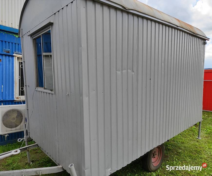 Barakowóz kontener na kołach szary Warszawa Pozostałe mazowieckie