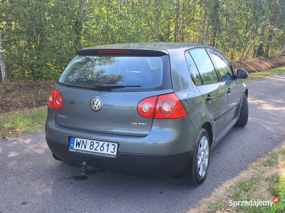 Sprzedam Volkswagen Golf V 16 benzyna 2004r mazowieckie Żyrardów