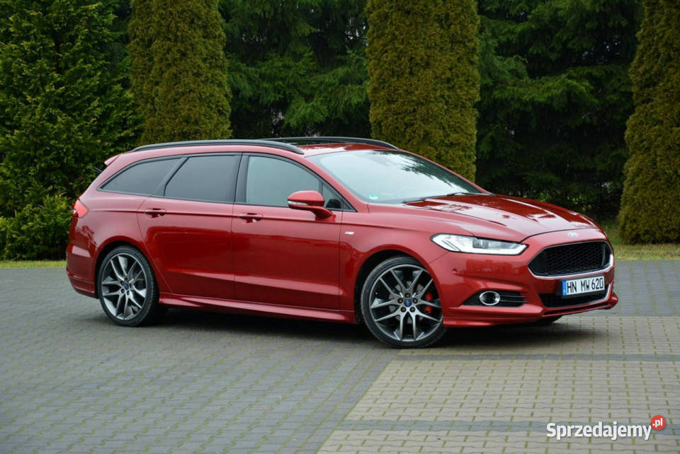 Ford Mondeo Lift STLine Skóry Panorama Full led elektryczne lusterka mazowieckie Ostrów Mazowiecka