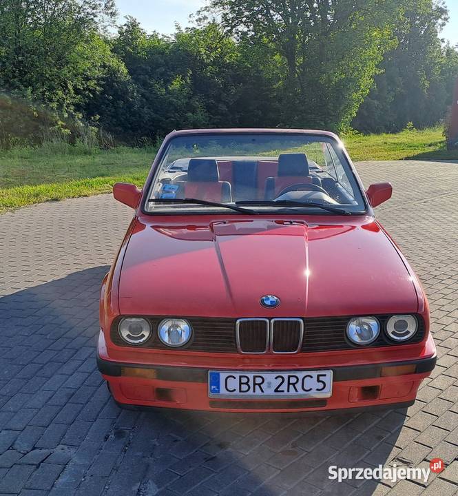 BMW E30 cabrio benzyna