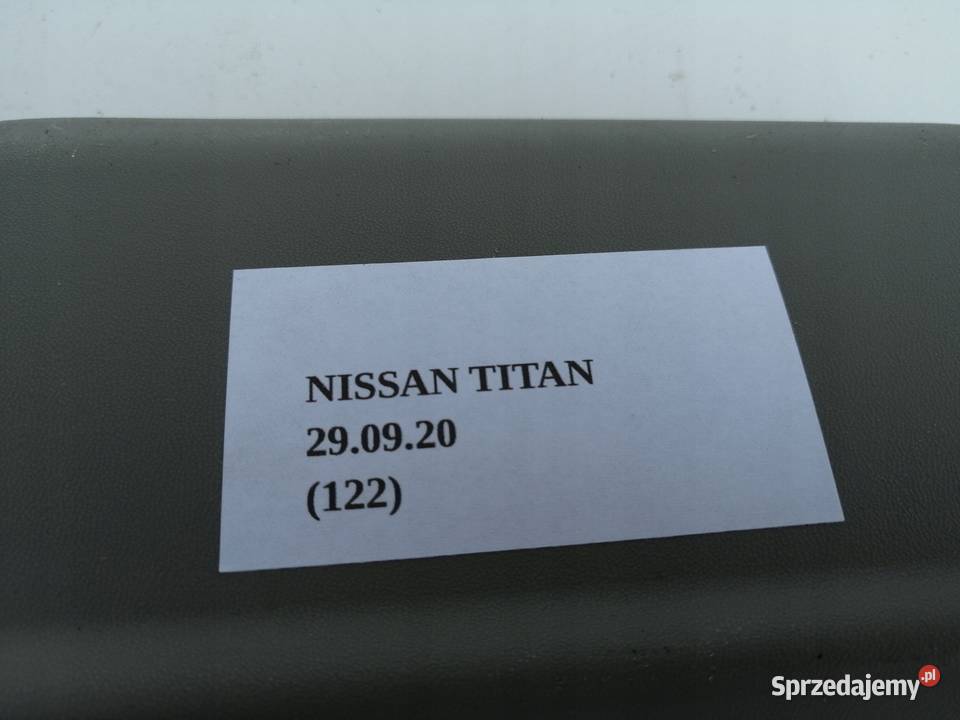 LISTWA PROGOWA LEWA TYŁ TYLNA NISSAN TITAN osobowe Nowy Tomyśl