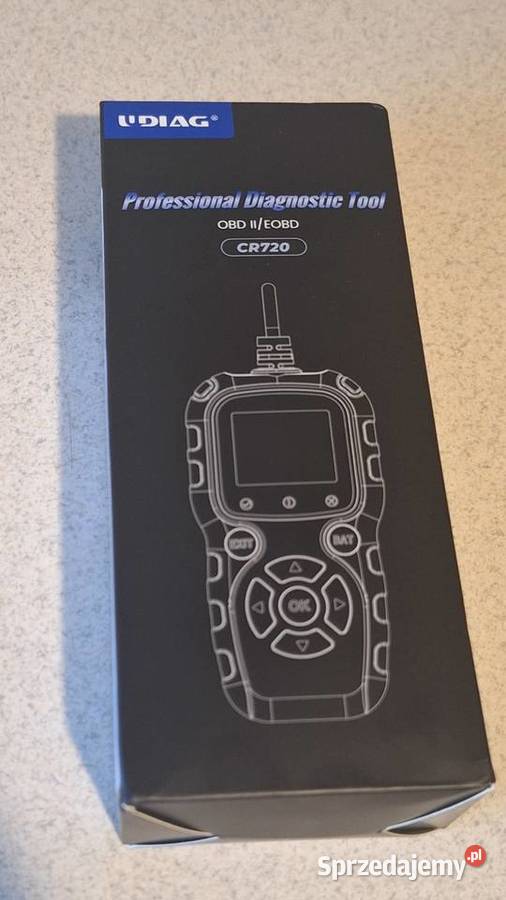 Tester diagnostyczny ODB2 Udiag CR720 menu Warszawa