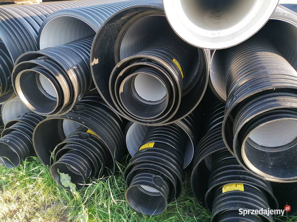 Rura DWUPŁASZCZOWA FI 500 karbowana PP Międzybórz