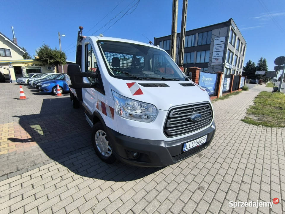 Ford Transit 20 EcoBlue 130 Klima Skrzyniowy 43m wspomaganie kierownicy Łuków