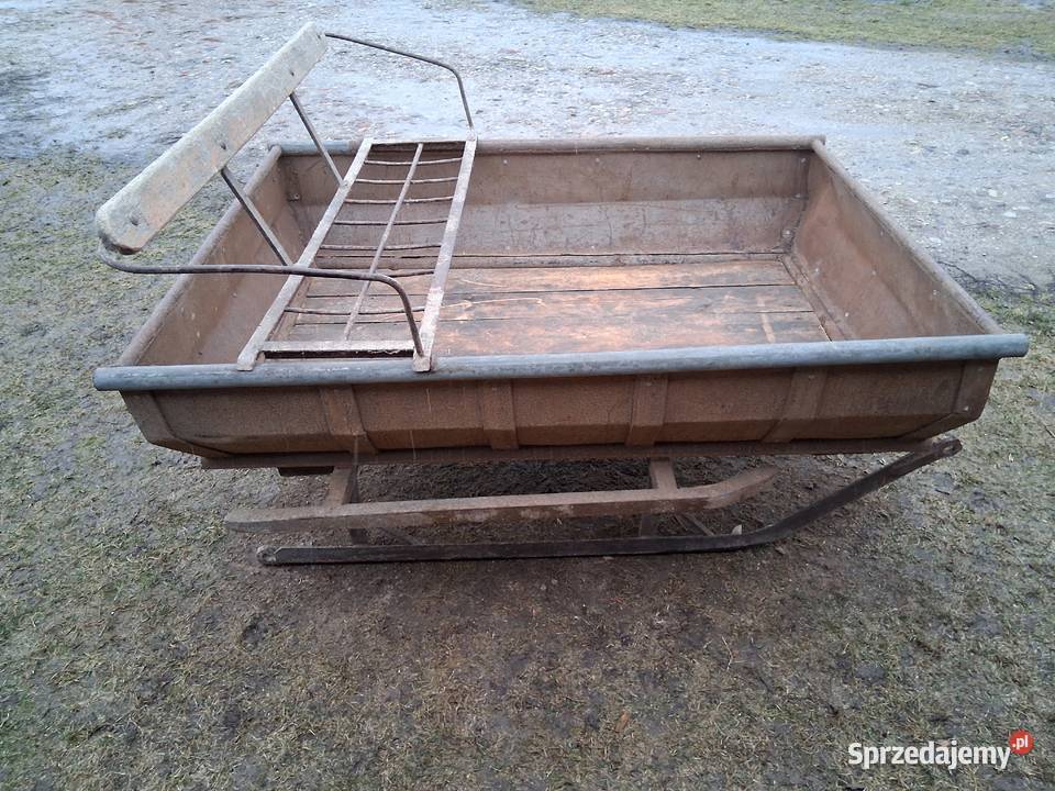 Sprzedam sanie konne metalowe