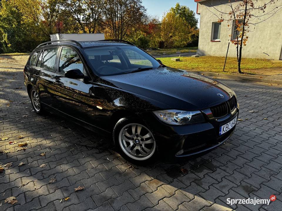 BMW 320 zarejestrowany anglik 2007 r tempomat Żyrardów
