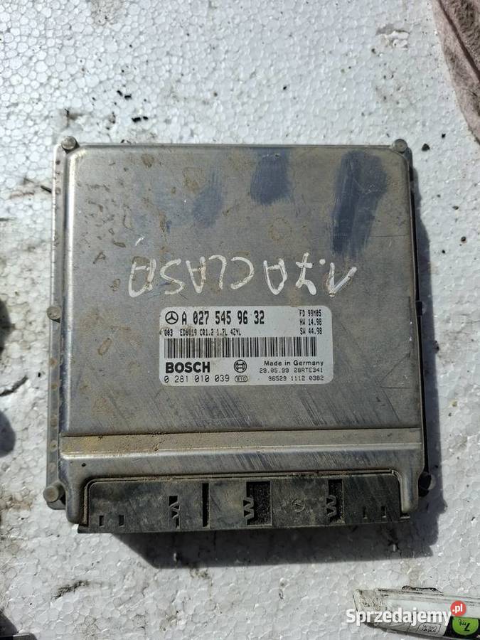 Komputer Sterownik Silnika Mercedes A Klasa 17 Wisznice