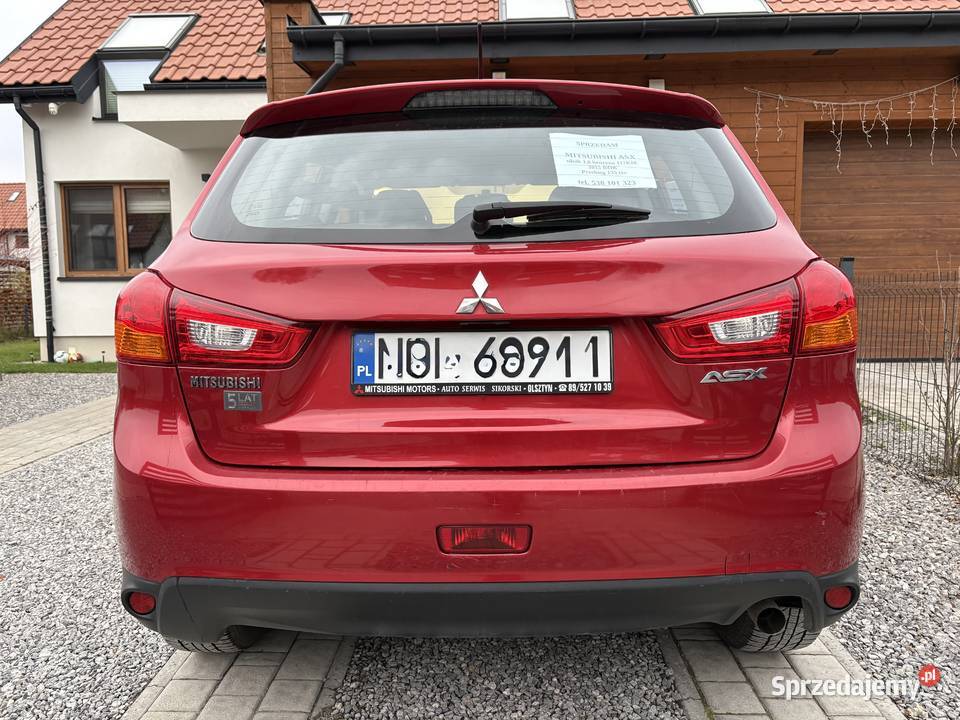 Mitsubishi ASX pierwszy wlasciciel radio ASX Ustanów sprzedam