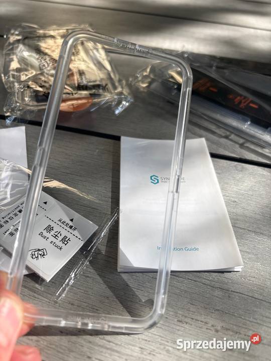 Szkło hartowane IPhone z prowadnicą Poznań