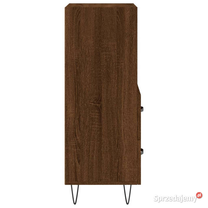 Szafka brązowy dąb 345x34x90 materiał