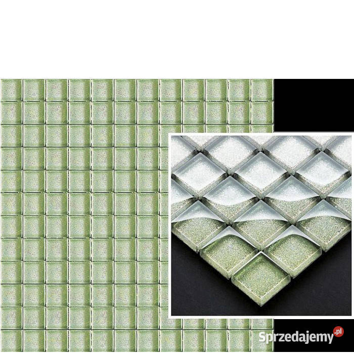 Mozaika szklana Verde Brokat 298 x 298 Paradyż zachodniopomorskie Białogard