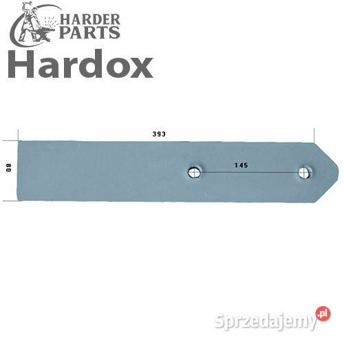 Płoza krótka HARDOX 3401570S A1VL części do Suwałki