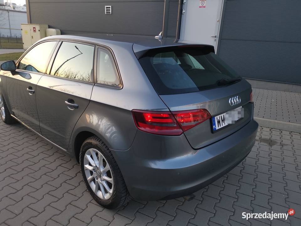 Audi A3 8v sportback Zadbane Prywatny radio mazowieckie Mińsk Mazowiecki sprzedam