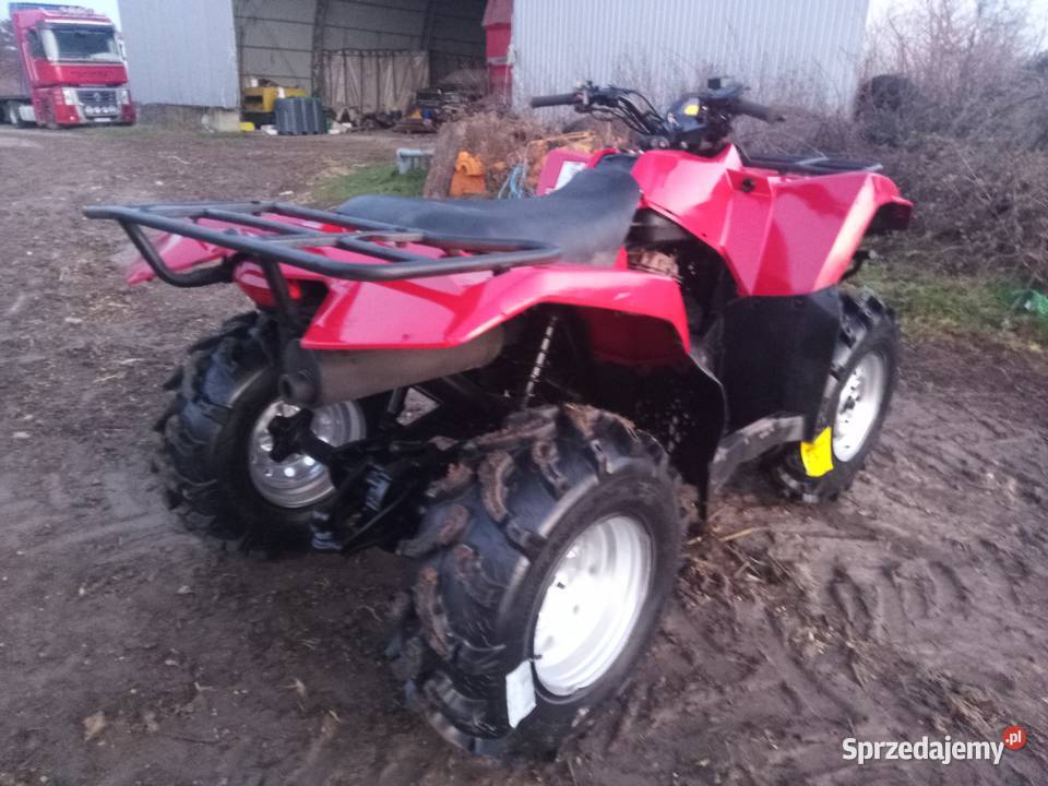 suzuki king quad 400 4x4 nowe opony transport Lublin