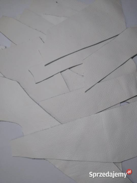 Skóra 380 g Licowa Włoska średnie i małe kawałki Rękodzieło sprzedam