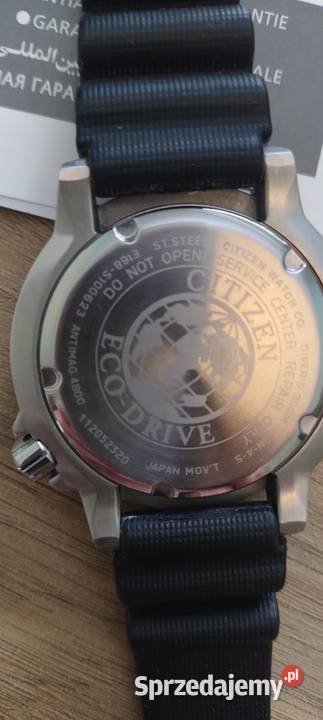 Zegarek CITIZEN ECODRIVE DIVERS 200 m małopolskie Miechów-Charsznica