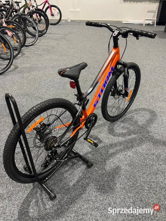 Rower MTB Junior STORM Racer 24 A11 2MD Raty 0 wielkopolskie Poznań sprzedam