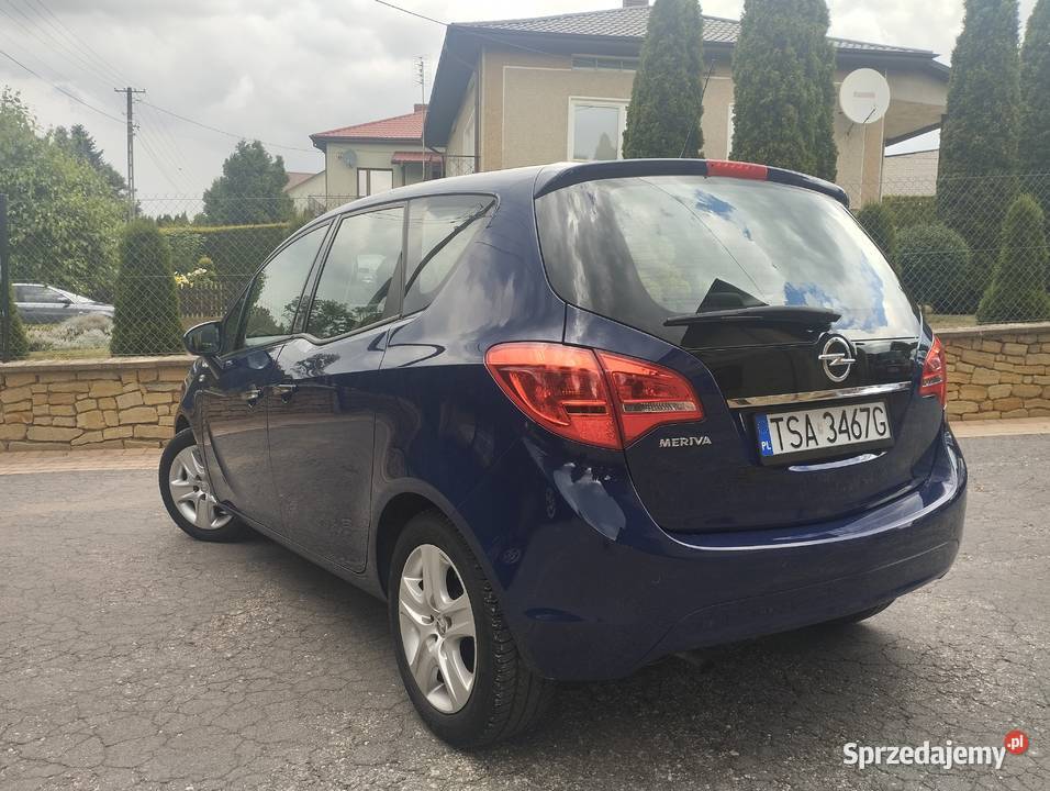 Opel Meriva B 14 benzyna 100 2011r przebieg wielofunkcyjna kierownica Sandomierz sprzedam