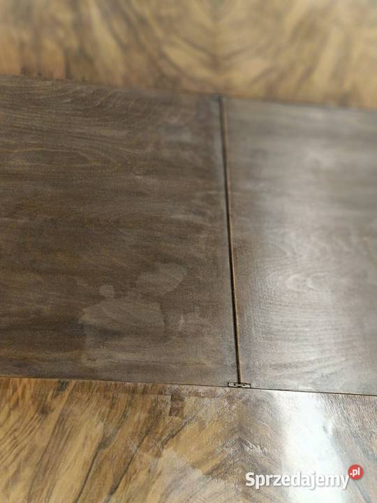 stół art deco modern do salonu rozkładany orzech łódzkie Radomsko