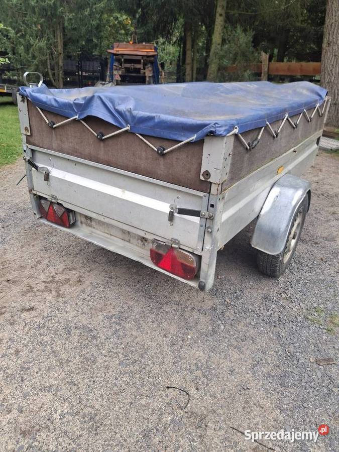 Przyczepkalekka stema 750 dmc z plandeka Krosno Odrzańskie