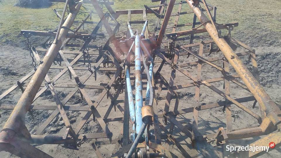 Brona Brony Podwójne Ciężkie Hydrauliczne nieuszkodzony Brony Kowale Pańskie