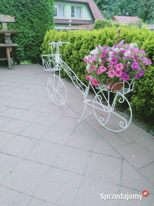 Rower kwietnik z dwoma koszami Belsoo ręcznie Gdańsk